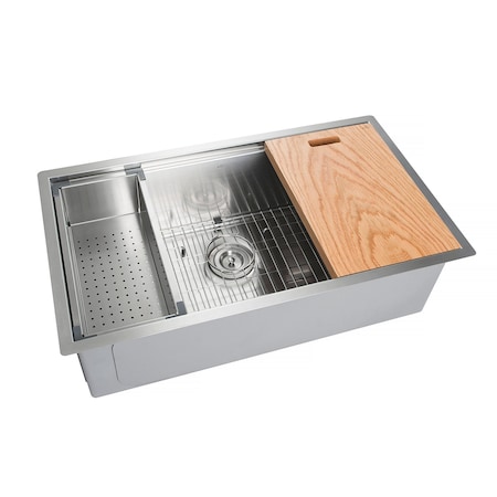 Kibi K1-S33T, Undermount Mount, Satin Finish K1-S33T